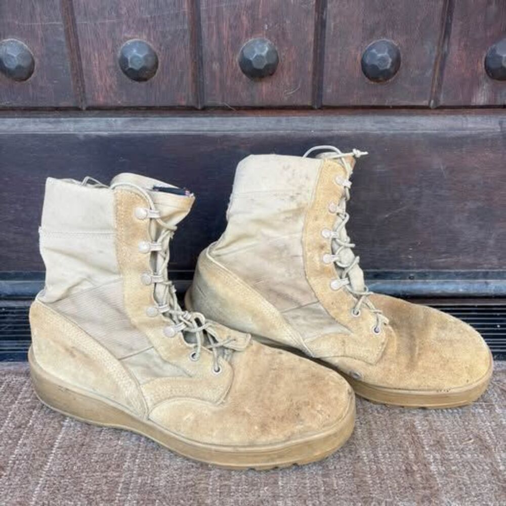 Altama Tan Suede Military Combat Boots size 10.5R